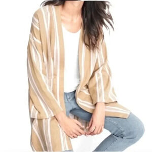 Eileen Fisher Striped Kimono Jacket